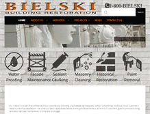 Tablet Screenshot of bielskiservices.com